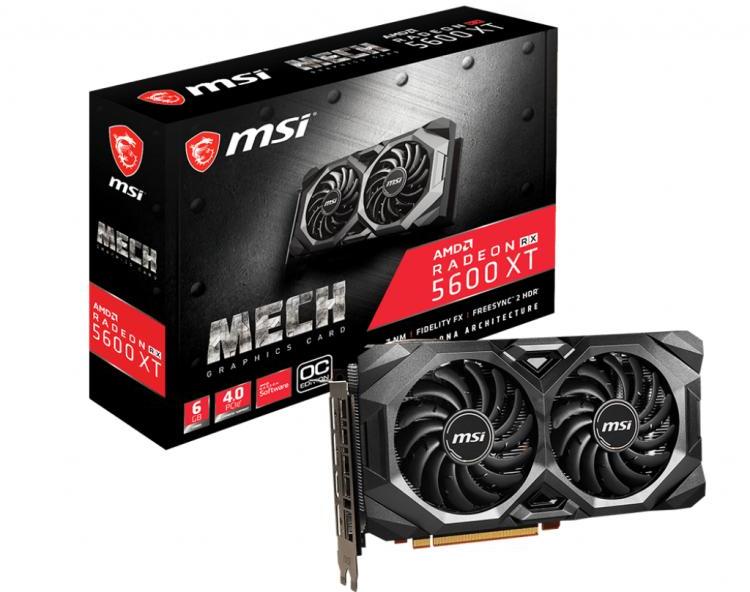MSI Radeon RX 5600 OC 6GB GDDR6 192bit (RX 5600 XT MECH OC) Placa