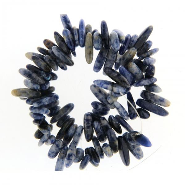 Margele Bijuterii Sodalit betigas 6x5 - 29x7 mm (Perle, pietre minerale) -  Preturi