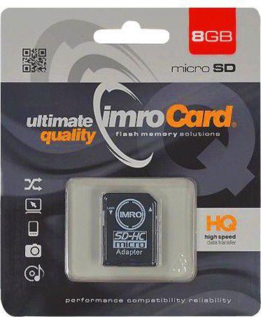 Vásárlás: Imro microSD 8GB C10 KOM000464, eladó Memóriakártya, olcsó memory  card árak