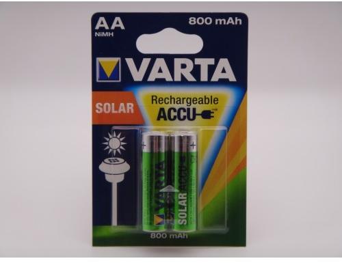 VARTA acumulator solar HR6, AA, 800mAh Ni-Mh 1.2V pentru lampi solare cod  56736 (Baterie reincarcabila) - Preturi
