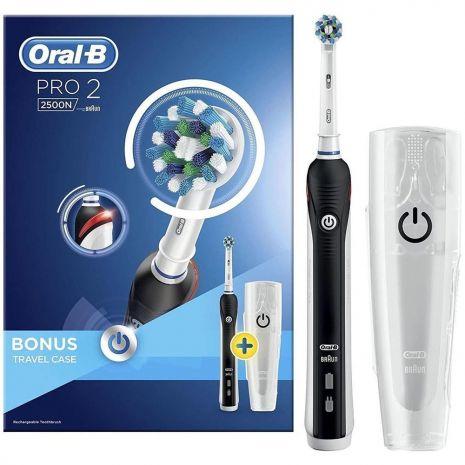 Oral-B PRO 2 2500N Cross Action elektromos fogkefe vásárlás, olcsó Oral-B  PRO 2 2500N Cross Action elektromos fogkefe árak, akciók