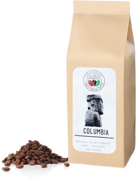 Espresso Cafe Columbia Supremo cafea boabe arabica de origine 1kg (Cafea) -  Preturi