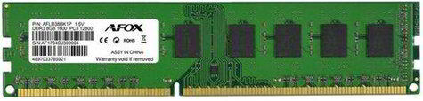 DDR3 8GB 1600MHz AFLD38BK1P