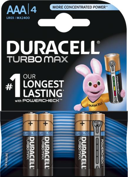 Duracell Set baterii DURACELL ULTRA AAA LR03 MNX2400 4buc (DURACELLULTRA AAA/4B)  - sogest (Baterii de unica folosinta) - Preturi
