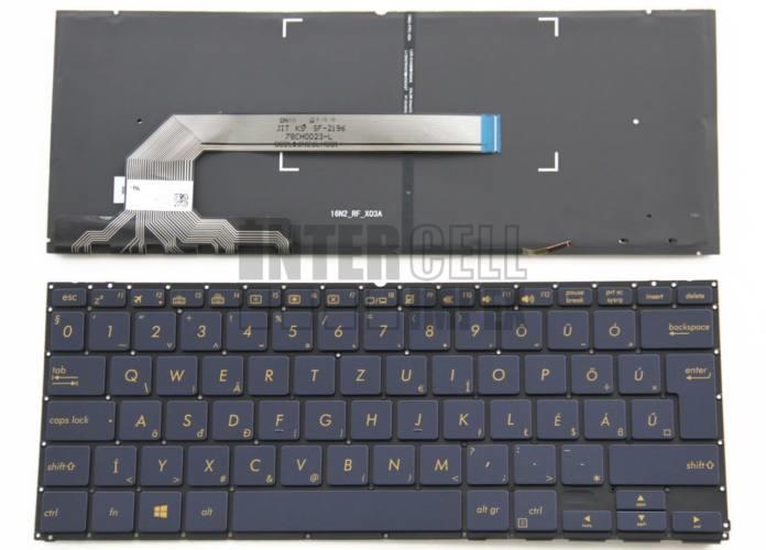 Vásárlás: ASUS ZenBook Flip S UX370 UX370UA series háttérvilágítással  (backlit) kék magyar (HU) laptop/notebook billentyűzet Egyéb számítógép,  notebook alkatrész árak összehasonlítása, ZenBook Flip S UX 370 UX 370 UA  series háttérvilágítással backlit