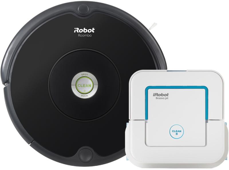 iRobot Roomba 606 + Braava Jet 240 (Robot curatenie) - Preturi