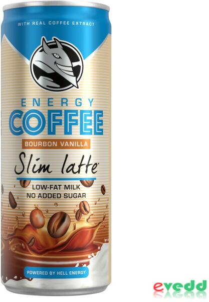 Vásárlás: Hell Coffe 0, 25L Slim Latte Energiaital árak összehasonlítása,  Coffe 0 25 L Slim Latte boltok