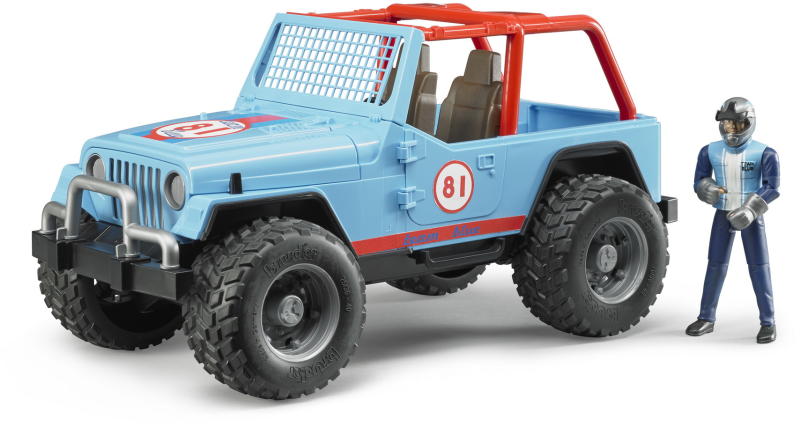 Jeep Cross country versenyautó versenyzővel (02541)