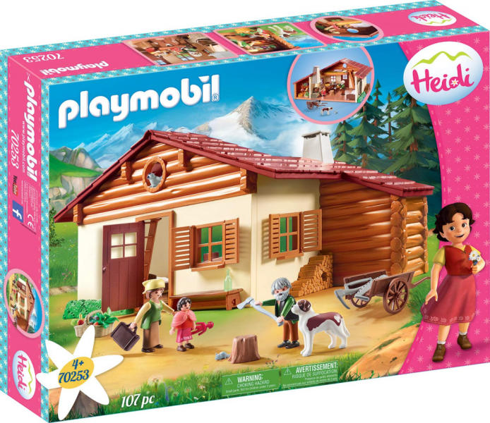Vásárlás: Playmobil Heidi és Nagyapó az alpesi kunyhóban (70253) Playmobil  árak összehasonlítása, Heidi és Nagyapó az alpesi kunyhóban 70253 boltok