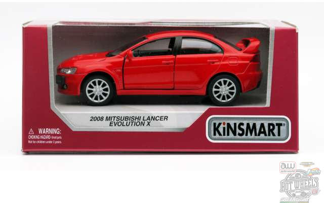 Vásárlás: Kinsmart 2008 Mitsubishi Lancer EVO X - több színben 1:36  Játékautó és jármű árak összehasonlítása, 2008 Mitsubishi Lancer EVO X több  színben 1 36 boltok