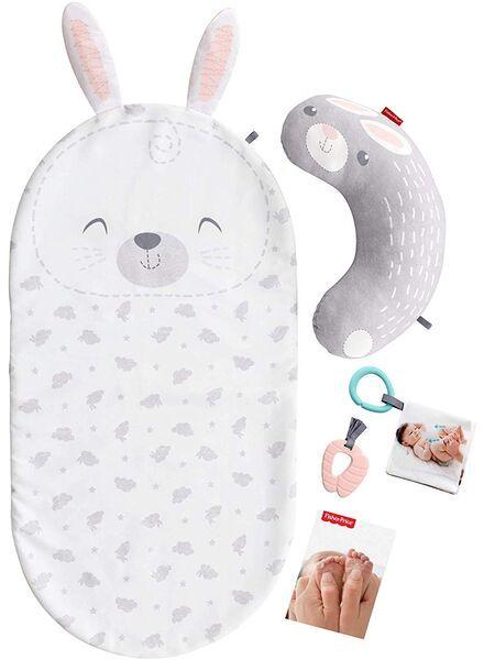Fisher-Price Meghitt pillanatok nyuszis masszázsszőnyeg (GJD32)