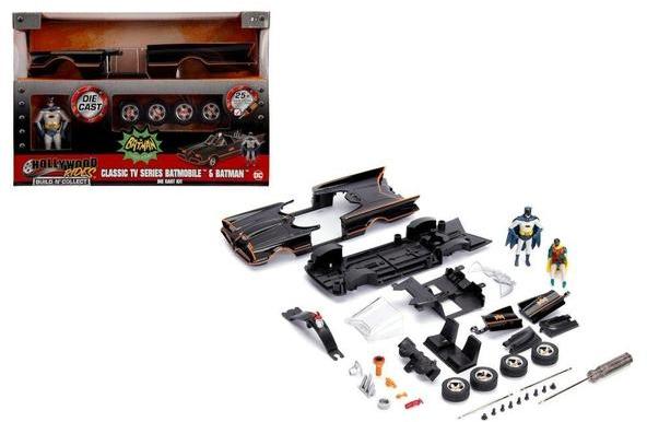 Batman: Animated Classic TV Batmobile összeszerelhető fém autó 1:24 (253213000)