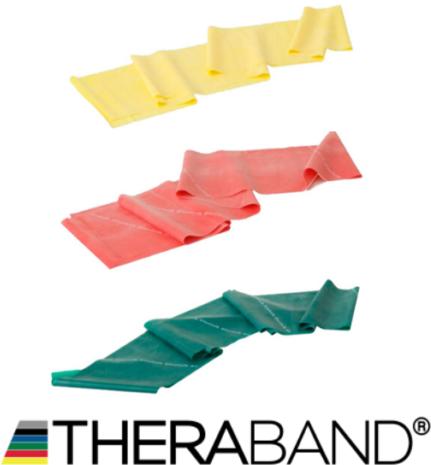 Vásárlás: TheraBand erősítő gumiszalag 150 cm - kezdő csomag (3 db-os,  sárga, piros és zöld) Fitness szalag, gumiszalag árak összehasonlítása,  erősítő gumiszalag 150 cm kezdő csomag 3 db os sárga piros és zöld boltok