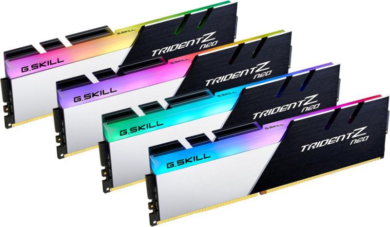 G.SKILL 32GB（8GB＊4） DDR4 3600MHz C16 G.SKILL Trident Z Neo 32GB (4x8GB) DRR4 3600MHz F4-3600C16Q