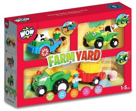 Vásárlás: WOW Toys WOW Játékszett 3 az 1-ben - Farm (10601) Játékautó és  jármű árak összehasonlítása, WOW Játékszett 3 az 1 ben Farm 10601 boltok