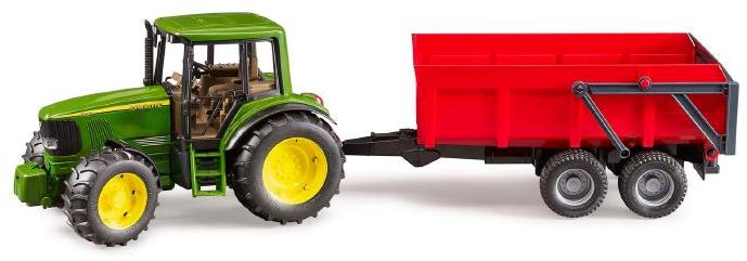 John Deere 6920 traktor utánfutóval (02057)