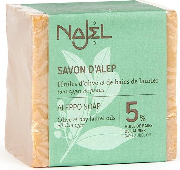 Vásárlás: Najel Aleppo szappan 5% babérolaj 200g Szappan, folyékony szappan  árak összehasonlítása, Aleppo szappan 5 babérolaj 200 g boltok