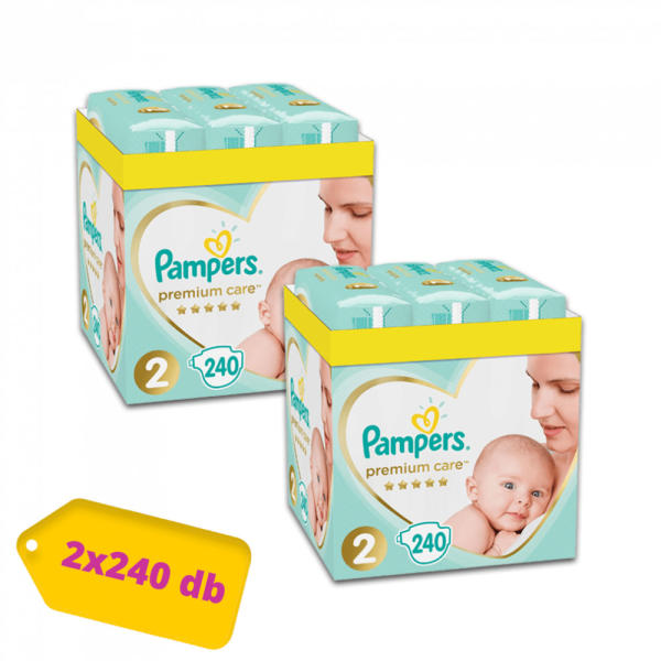 Vásárlás: Pampers Premium Care 2 Mini 480db Pelenka árak ...