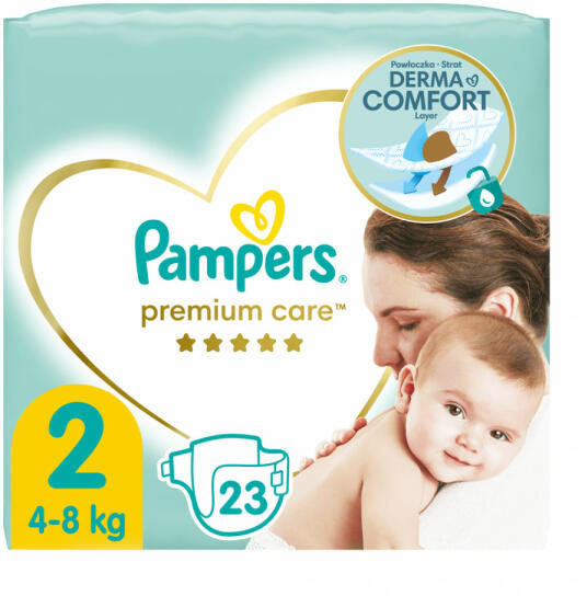 Vásárlás: Pampers Premium Care 2 Mini (4-8kg) 23db Pelenka árak  összehasonlítása, Premium Care 2 Mini 4 8 kg 23 db boltok