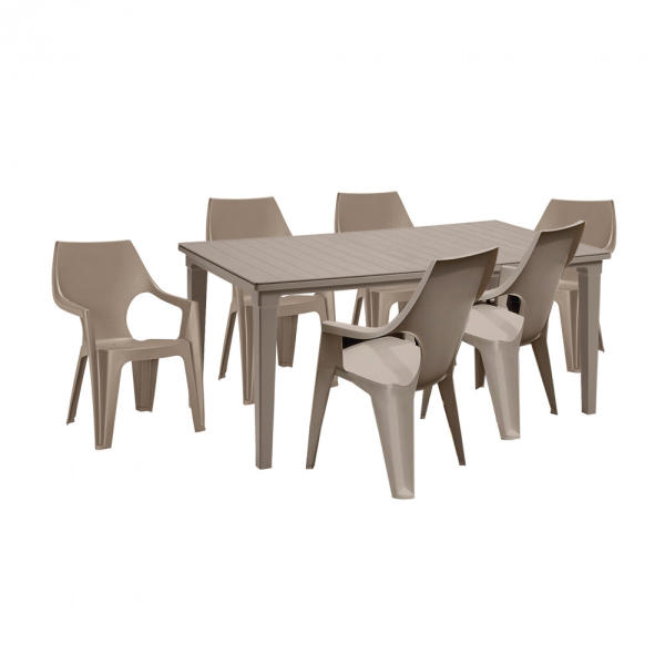 Curver Fuante 6+1 cappuccino 209265_209326_6