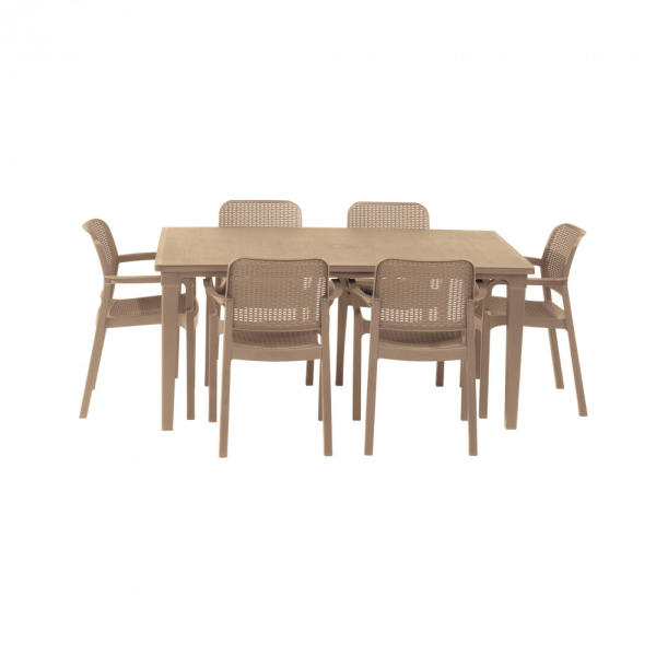 Curver Fubali 6+1 cappuccino 209265_230671_6