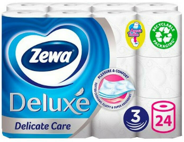 Vásárlás: Zewa Deluxe Delicate Care 24 db WC-papír árak összehasonlítása,  DeluxeDelicateCare24db boltok