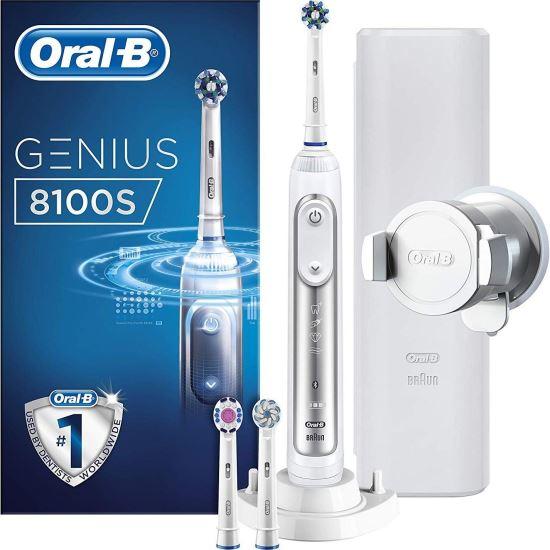 Oral-B Genius 8100S elektromos fogkefe vásárlás, olcsó Oral-B Genius 8100S  elektromos fogkefe árak, akciók