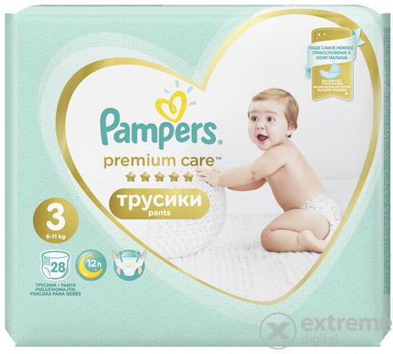 Vásárlás: Pampers Premium Care Pants 3 28db Pelenka árak összehasonlítása,  Premium Care Pants 3 28 db boltok