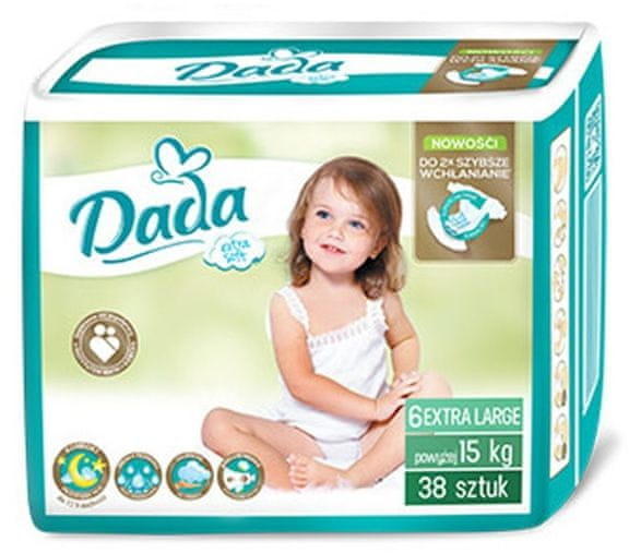 Vásárlás: Dada Extra Soft 6 Extra Large 38 db Pelenka árak  összehasonlítása, ExtraSoft6ExtraLarge38db boltok
