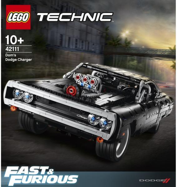 Vásárlás: LEGO® Technic - Dom's Dodge Charger (42111) LEGO árak  összehasonlítása, Technic Dom s Dodge Charger 42111 boltok