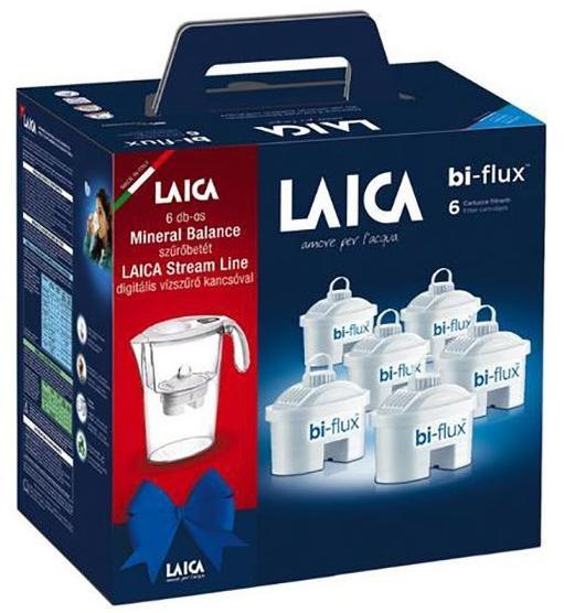 Vásárlás: LAICA Stream Line + 6 Filter Vízszűrő kancsó árak  összehasonlítása, Stream Line 6 Filter boltok