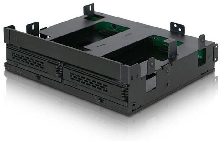 ExpressCage 2x2.5 + Slim ODD (MB732SPO-B)