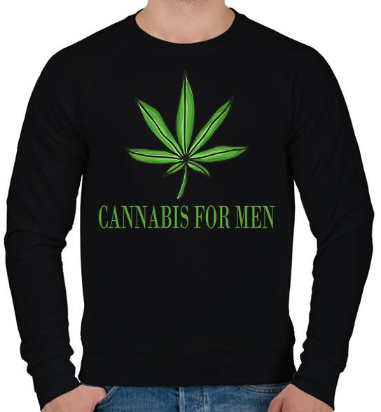 Vásárlás: printfashion Cannabis for men - Férfi pulóver - Fekete Férfi  pulóver árak összehasonlítása, Cannabis for men Férfi pulóver Fekete boltok