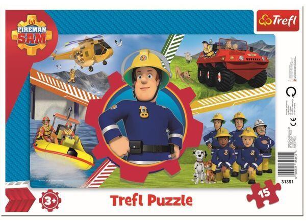 Vásárlás: Trefl Sam, a tűzoltó 15 db-os (31351) Puzzle árak  összehasonlítása, Sam a tűzoltó 15 db os 31351 boltok
