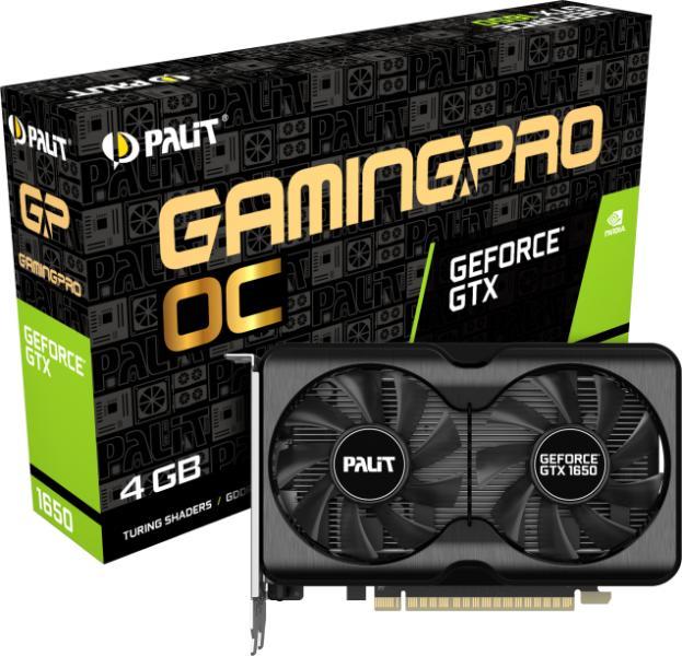 Palit GeForce GTX 1650 GP OC 4GB GDDR6 (NE61650S1BG1-1175A) Placa  