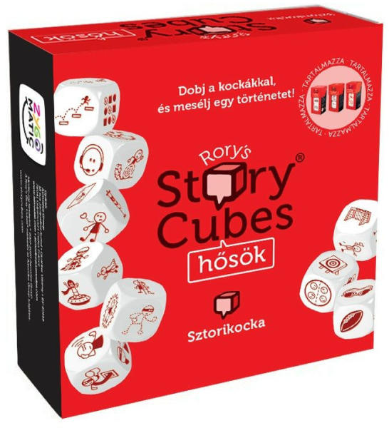 Vásárlás: The Creativity Hub Story Cubes Sztorikocka - Hősök Társasjáték  árak összehasonlítása, Story Cubes Sztorikocka Hősök boltok