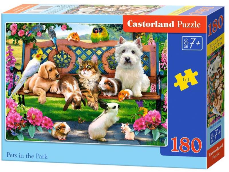 Kis kedvencek a parkban 180 db-os (B-018444)