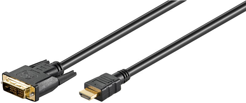 Vásárlás: Goobay HDMI - DVI kábel, M/M, 2m, aranyozott Video kábel árak  összehasonlítása, HDMI DVI kábel M M 2 m aranyozott boltok