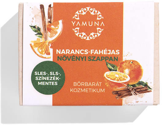 Narancs-fahéjas növényi szappan 110 g