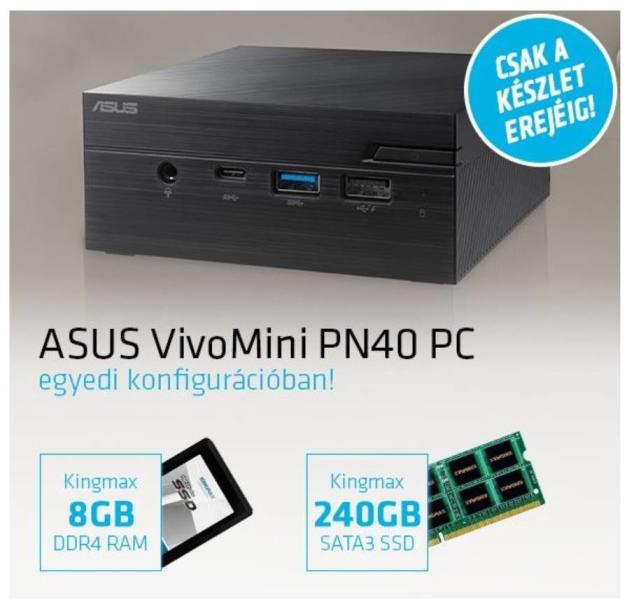 ASUS Mini PC PN40-BB013M-SZ számítógép árak, olcsó Asus Számítógép  konfiguráció akció, Asus PC gép boltok