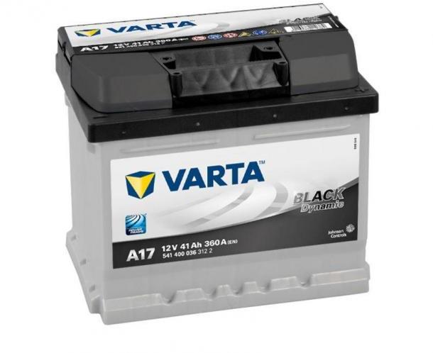 A17 Black Dynamic 41Ah EN 360A right+ (541 400 036)
