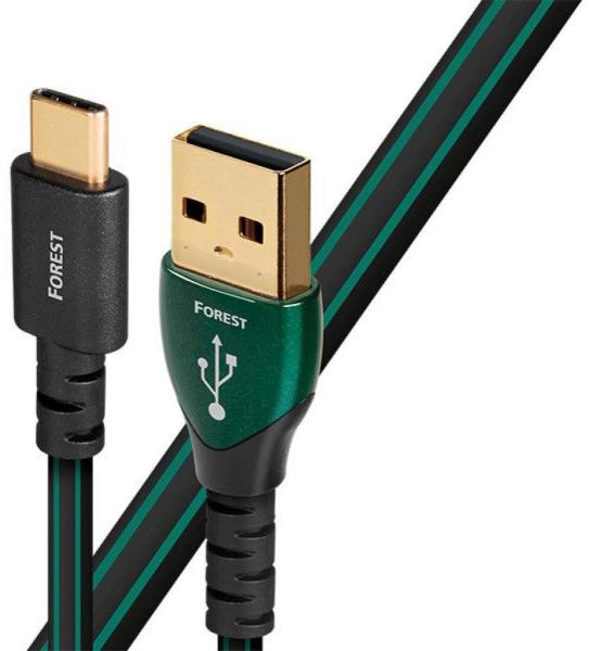 AudioQuest Cablu USB B-C AudioQuest Forest 1.5m (Cablu, conector) - Preturi