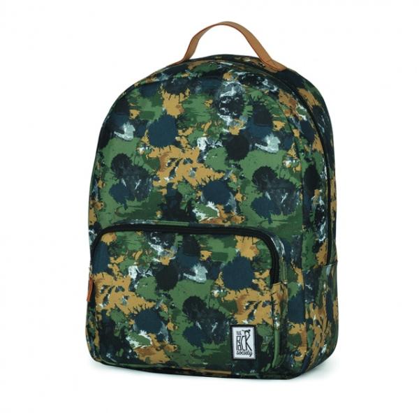 The Pack Society Rucsac clasic The Pack Society Green Camo (181CPR702.74) ( Rucsac) - Preturi