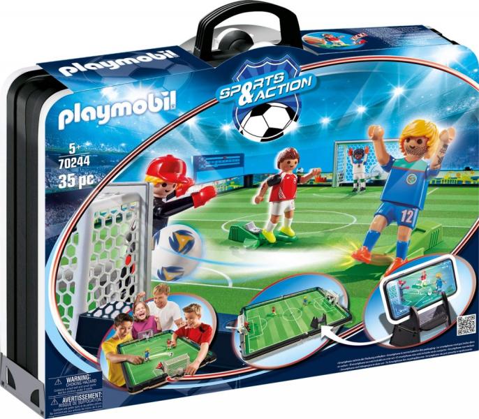 Vásárlás: Playmobil Hordozható focistadion (70244) Playmobil árak  összehasonlítása, Hordozható focistadion 70244 boltok