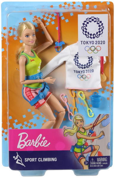 Vásárlás: Mattel Barbie - Tokió 2020 olimpiai játékok - falmászó (GJL75) Barbie  baba árak összehasonlítása, Barbie Tokió 2020 olimpiai játékok falmászó GJL  75 boltok