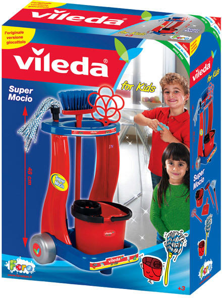 Vásárlás: Faro Toys Vileda játék takarító kocsi 48 cm (FR6770) Házimunka  árak összehasonlítása, Vileda játék takarító kocsi 48 cm FR 6770 boltok