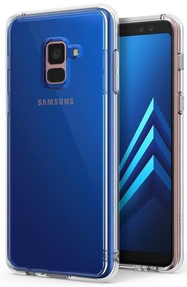 Ringke Protectie Spate Ringke FUSION 8809583842500 pentru Samsung Galaxy A8  Plus 2018 (Transparent) + Folie protectie ecran Ringke (Husa telefon mobil)  - Preturi
