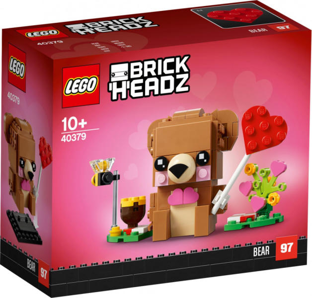 Vásárlás: LEGO® BrickHeadz - Valentin napi maci (40379) LEGO alkatrészek  árak összehasonlítása, BrickHeadz Valentin napi maci 40379 boltok