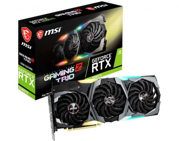 Vásárlás: MSI GeForce RTX 2080 TI 11GB GDDR6 (RTX 2080 TI Gaming Z Trio)  Videokártya - Árukereső.hu