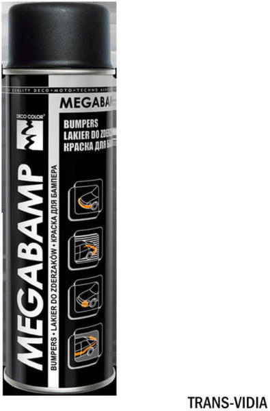 Vásárlás: Megabamp akril spray lökhárítókhoz matt fekete 500ml (D23545)  Aerosolos festék árak összehasonlítása, Megabamp akril spray lökhárítókhoz matt  fekete 500 ml D 23545 boltok